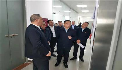 市委常委、組織部長(zhǎng)張鵬飛蒞臨遂寧興業(yè)集團(tuán)調(diào)研